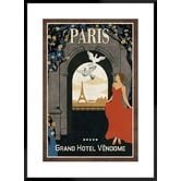 Spyglass Gallery Grand Hotel Paris Framed Printed Wall Art