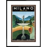 Spyglass Gallery Train Milano Framed Printed Wall Art