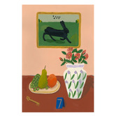Spyglass Gallery Number 7 with Rabbit Canvas Wall Art