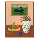 Spyglass Gallery Number 7 with Rabbit Canvas Wall Art