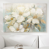 Spyglass Gallery Ivory Bloom I Canvas Wall Art