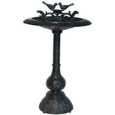 Cast Iron Outdoor Two Birds bath
