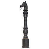 Cast Iron Outdoor Horse Hitching Post