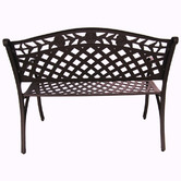 Cast Iron Outdoor Bronze Melissa Outdoor Metal Bench