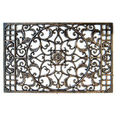 Cast Iron Outdoor Vintage-Style Deson Cast Iron Doormat