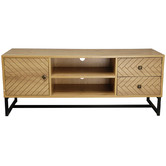 Cast Iron Outdoor 120cm Milan TV Unit