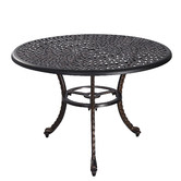 Cast Iron Outdoor 5 Piece Prato Cast Aluminium Dining Table & Chair Set ...