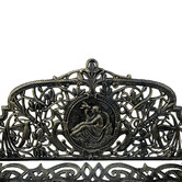 Cast Iron Outdoor 2 Seater Cameo Cast Iron Garden Bench