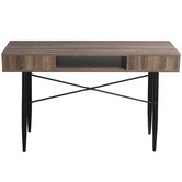 Cast Iron Outdoor Celestine 2 Drawer Desk Console Table