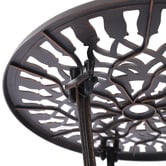 Cast Iron Outdoor 2 Seater Dominique Cast Aluminium Bistro Set