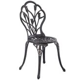 Cast Iron Outdoor 2 Seater Dominique Cast Aluminium Bistro Set