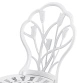 Cast Iron Outdoor 2 Seater Dominique Cast Aluminium Bistro Set