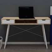 Cast Iron Outdoor Positano 2 Drawer Desk
