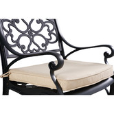 Cast Iron Outdoor Marco Aluminium Outdoor Dining Chairs