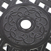 Cast Iron Outdoor Rufina Aluminium Outdoor Bistro Table