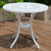 Cast Iron Outdoor Rufina Aluminium Outdoor Bistro Table