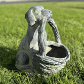 Cast Iron Outdoor Finch Dog Basket Planter