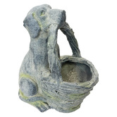 Cast Iron Outdoor Finch Dog Basket Planter