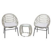 Cast Iron Outdoor 2 Seater Aurora Outdoor Bistro Set