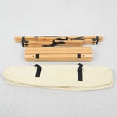 Cast Iron Outdoor Pierre Bamboo Camping Table