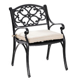 Cast Iron Outdoor 6 Seater Jessa Outdoor Dining Table &amp; Chair Set