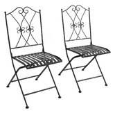 Cast Iron Outdoor 2 Seater Bauer Outdoor Bistro Set