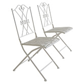 Cast Iron Outdoor 2 Seater Bauer Outdoor Bistro Set