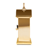Seiko Clocks Gold Seiko Metal Alarm Clock