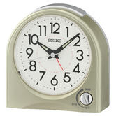 Seiko Clocks Luminous Alarm Clock with Volume Control