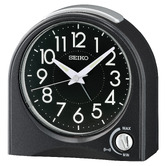 Seiko Clocks Luminous Alarm Clock with Volume Control