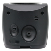 Seiko Clocks Matte Charcoal Elio Alarm Clock