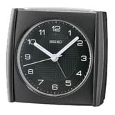 Seiko Clocks Matte Charcoal Elio Alarm Clock