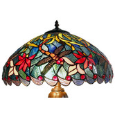 Tiffany Emporium Traditional Dragonfly Leadlight Tiffany Table Lamp