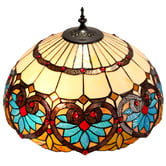 Tiffany Emporium Tiffany Boheme Lotus Glass Floor Lamp