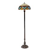 Tiffany Emporium Tiffany Boheme Lotus Glass Floor Lamp
