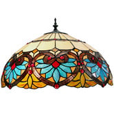 Tiffany Emporium Tiffany Boheme Lotus Glass Floor Lamp