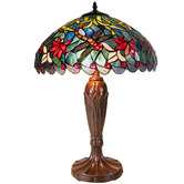 Tiffany Emporium Traditional Dragonfly Leadlight Tiffany Table Lamp