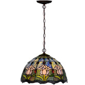 Tiffany Emporium Tulip Tiffany-Style Pendant Light