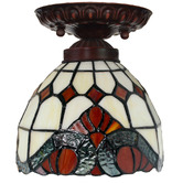 Tiffany Emporium Baroque Tiffany-Style Pendant Light