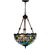 Tiffany Emporium Tulip Uplighter Tiffany-Style Pendant Light