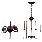 Tiffany Emporium Tulip Uplighter Tiffany-Style Pendant Light