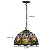Tiffany Emporium Tulip Tiffany-Style Pendant Light
