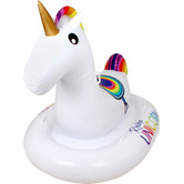 Splash Time Rainbow Inflatable Rocking Unicorn