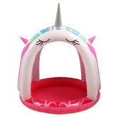 Splash Time Kelsey Inflatable Pool Float with Canopy