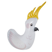 Splash Time Peaty Cockatoo Inflatable Ride-On Pool Float