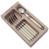 Andre Verdier Ivory Debutant Dessert Spoons
