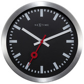 NeXtime 19cm NeXtime Station Stripe Table &amp; Wall Clock