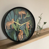 NeXtime Leopard Urban Jungle NeXtime Wall Clock