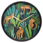 NeXtime Leopard Urban Jungle NeXtime Wall Clock