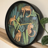 NeXtime Leopard Urban Jungle NeXtime Wall Clock